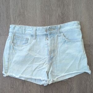 Light Blue Denim Women Shorts Size 29